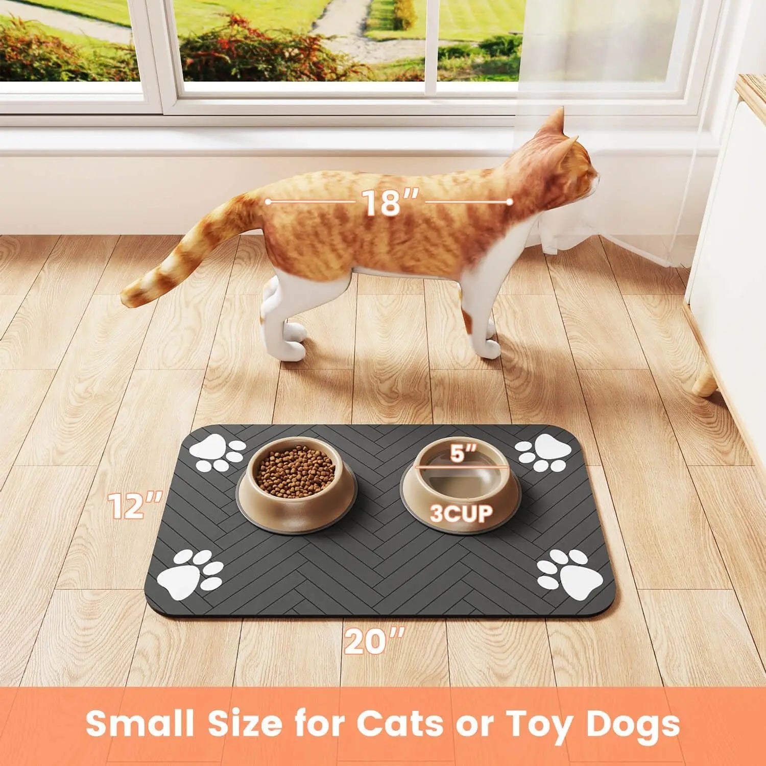 Waterproof Absorbent Pet Placemat