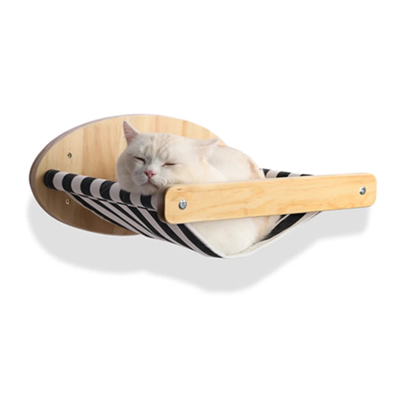 Cat Wooden Wall Climbing Set
